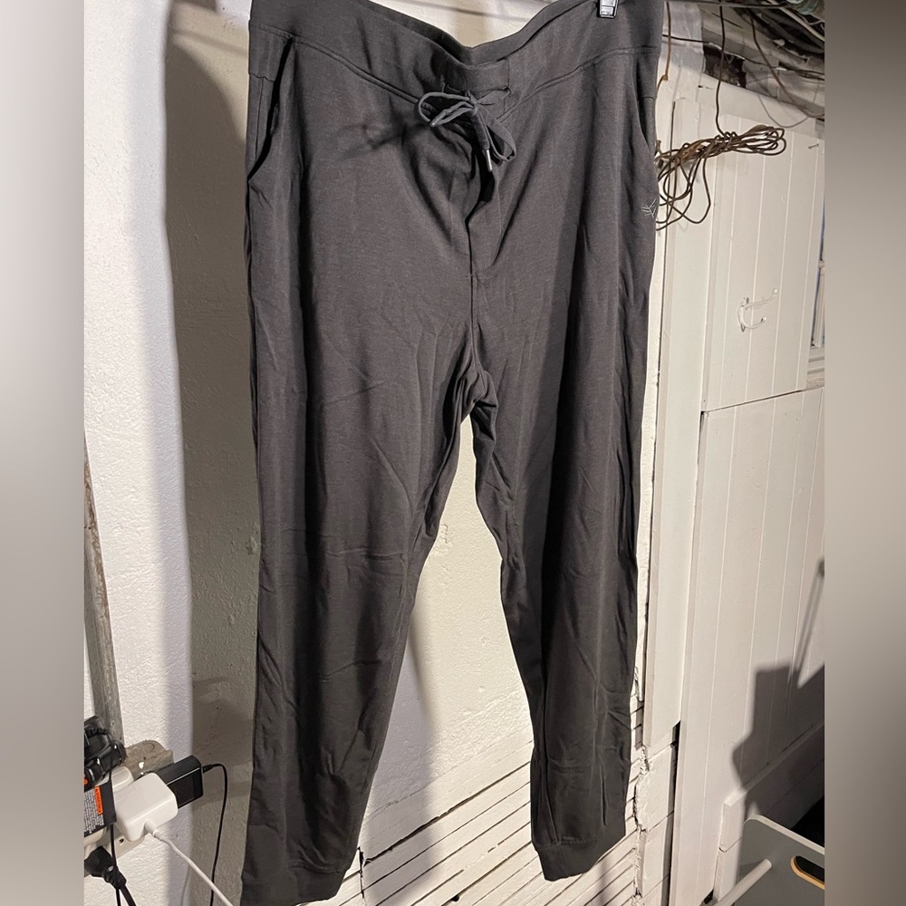 Cozy Earth grey bamboo light weight sweat pant XL